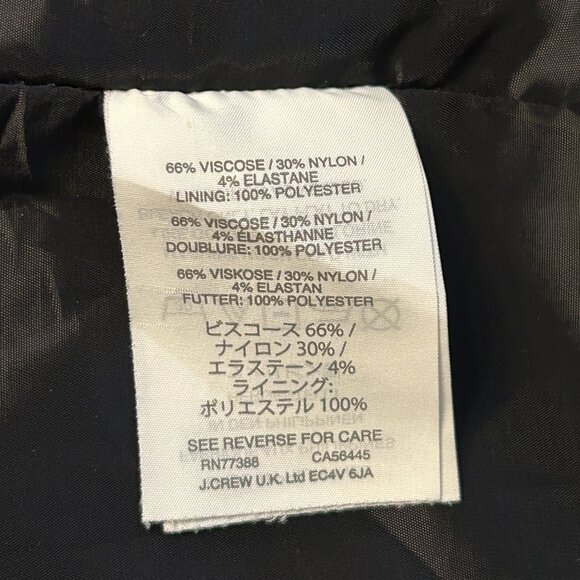 J. Crew Size 4 black dress - Picture 5 of 5